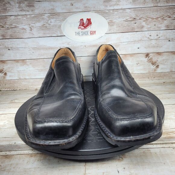 ECCO Seattle Loafers Men Size 11 Black Leather Comfort Slip On Shoes Extra Width main image 10